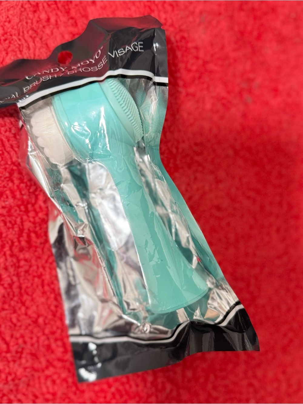 Facial Cleansing Brush - Mint Green
